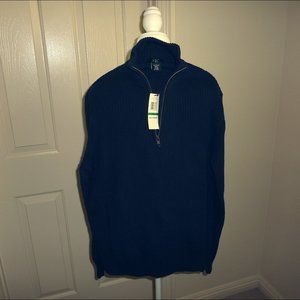 Calvin Klein Men's 100% Cotton Pullover Navy
